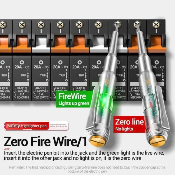 Dual Circuit Voltage & Current Tester (Pack of 2)