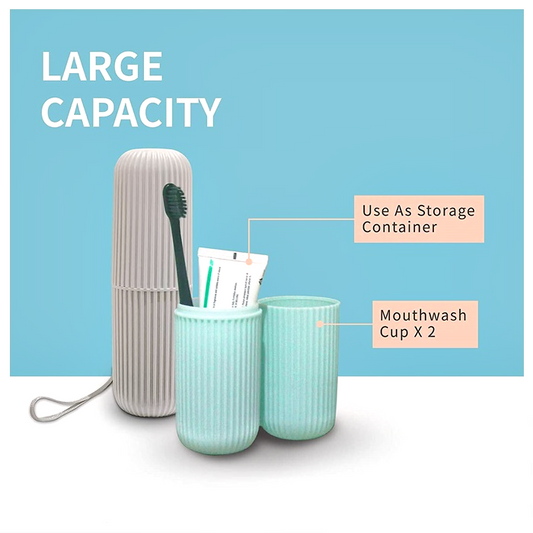 Travel Toothpaste Case Organizer (Pack of 3) Random Colors