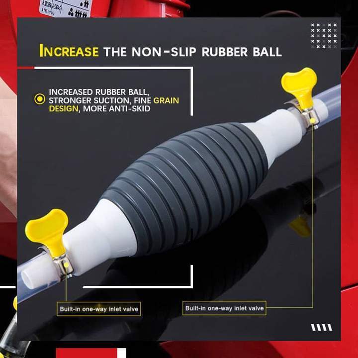 Manual Fuel Hand Pump Transfer Kit - (IMPORTED)